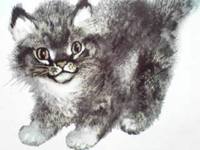 日本語絵本　ソ連の絵本 チャルーシン(Евгений Чарушин)作 『子ねこのチュッパが、とりをねらわないわけ』　1/2