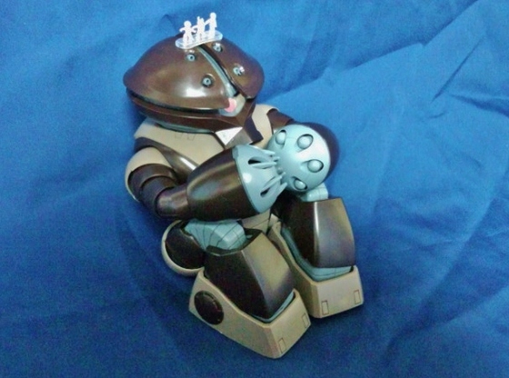 月龍のガンプラ作業部屋 MGアッガイ