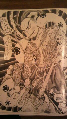 Bokutenki-tattoo 下絵集