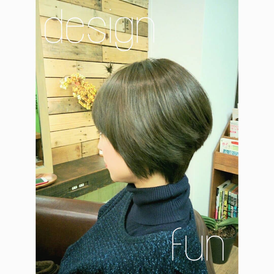 滝川クリステルさんの様なショート 上板橋美容室fun ファン