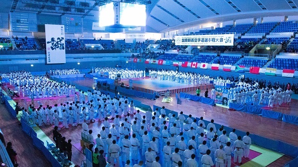 国際大会の写真