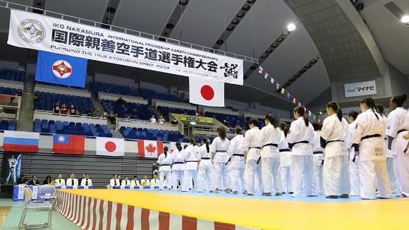 国際大会の開会式
