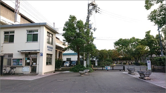 住吉公園前交番と住吉公園