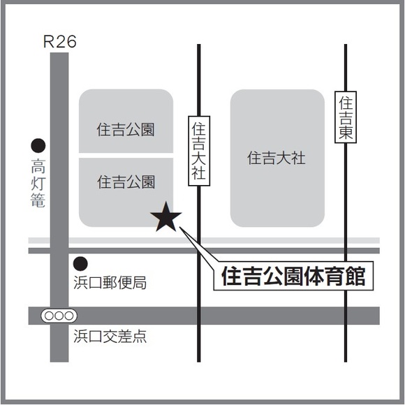 I.K.O.N.極真会館 大阪南海支部 住之江道場のアクセスマップ