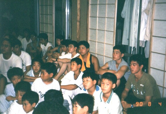 1990年の中村道場夏合宿