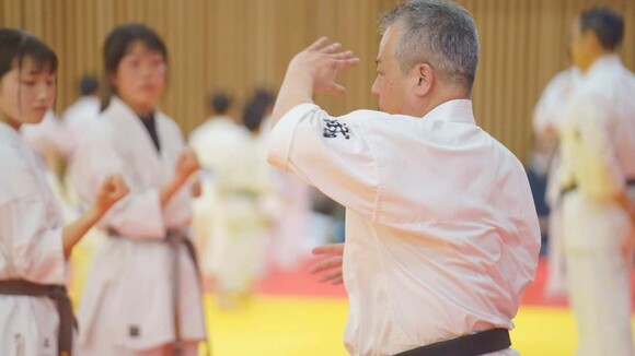 奥田武志師範の指導の様子