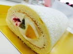 T,米粉のロールケーキ
