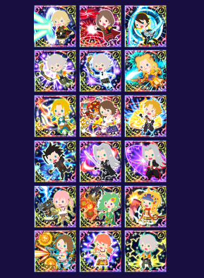 FF】ファイナルファンタジー ブリゲイド マスコットステッカー