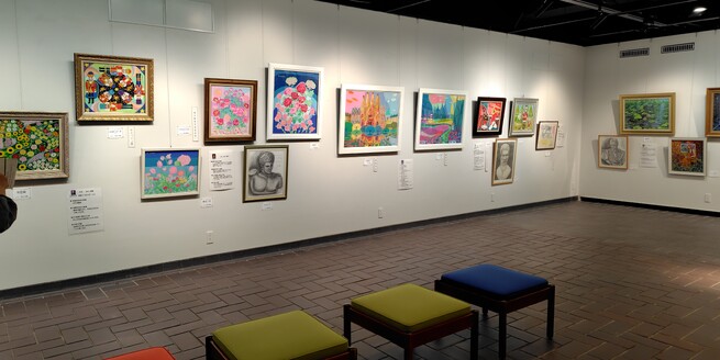 【愛品倶楽部柏店】井手宣通　油絵「静物（魚とレモン）」1978年 井手宣通記念館 ギャラリー春岱寮