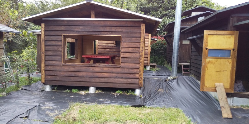 たき火小屋 小屋づくり Diy 小屋アルバム