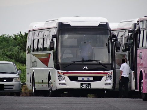 速報 島鉄バス貸切車に新車登場 しかもその新車は