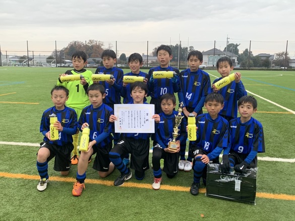 12 7 U 12 水戸市チャレンジカップ優勝